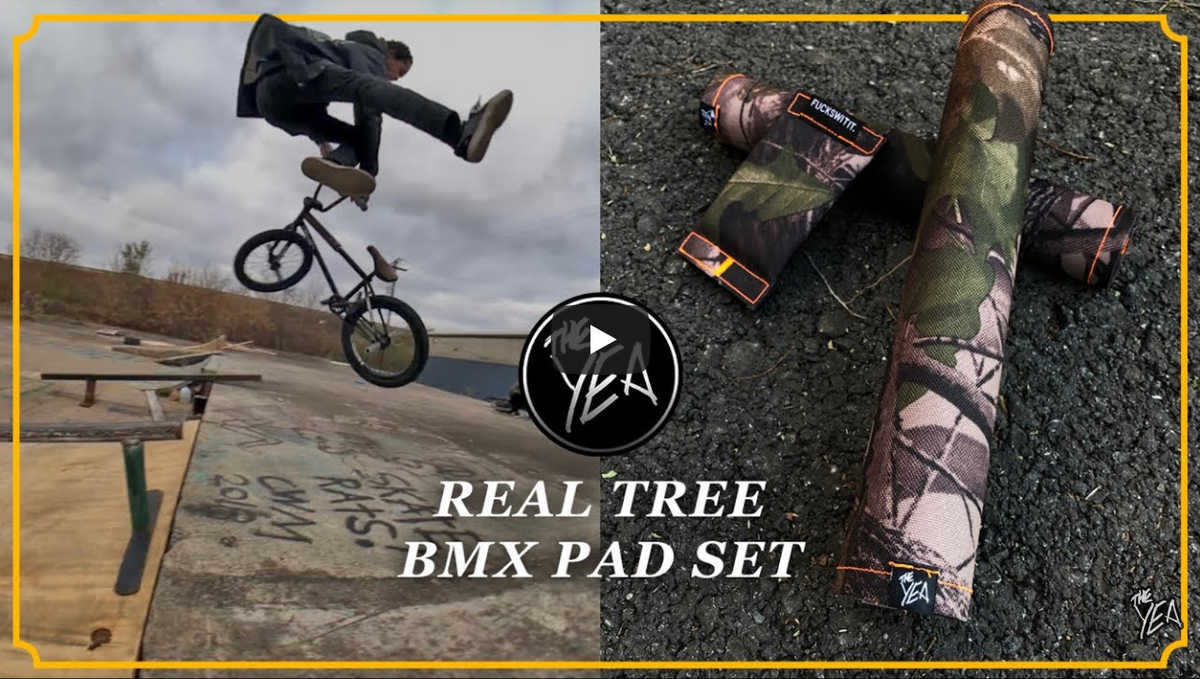 Tree Camo BMX Pad Set