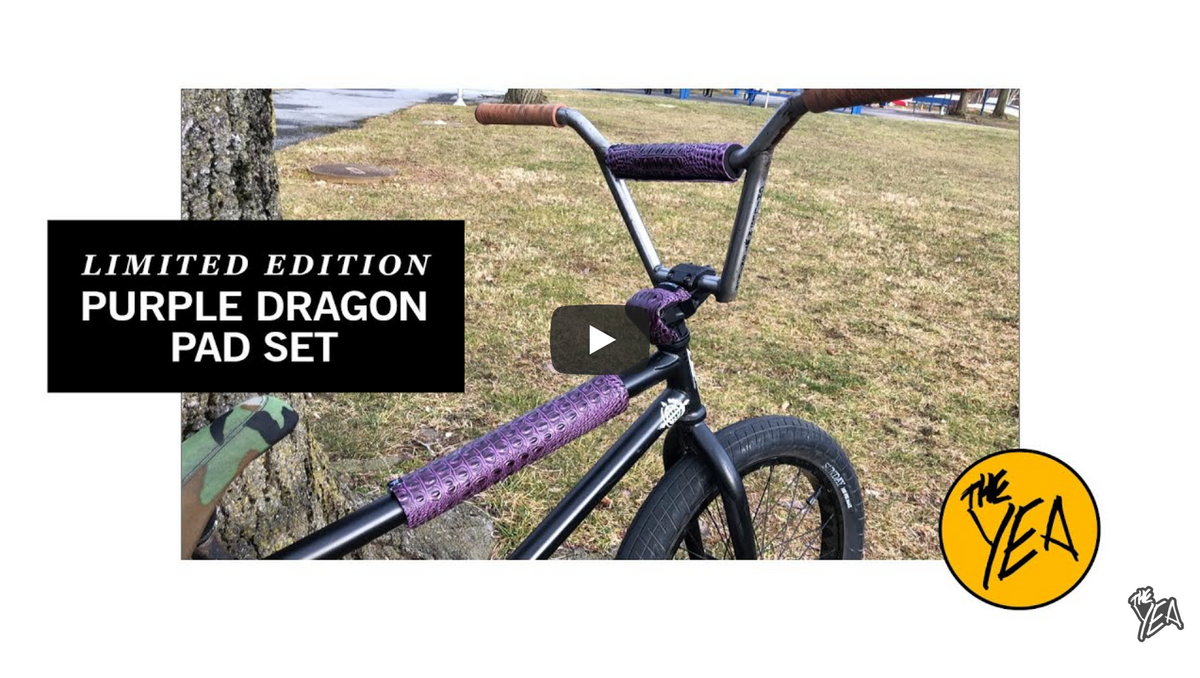 Purple Dragon BMX Pad Set Kit