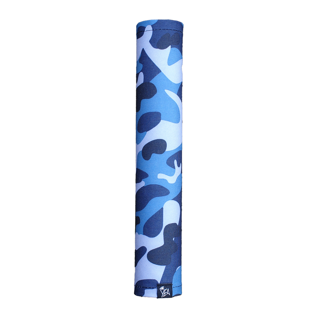 BLUE CAMO TOP TUBE PAD