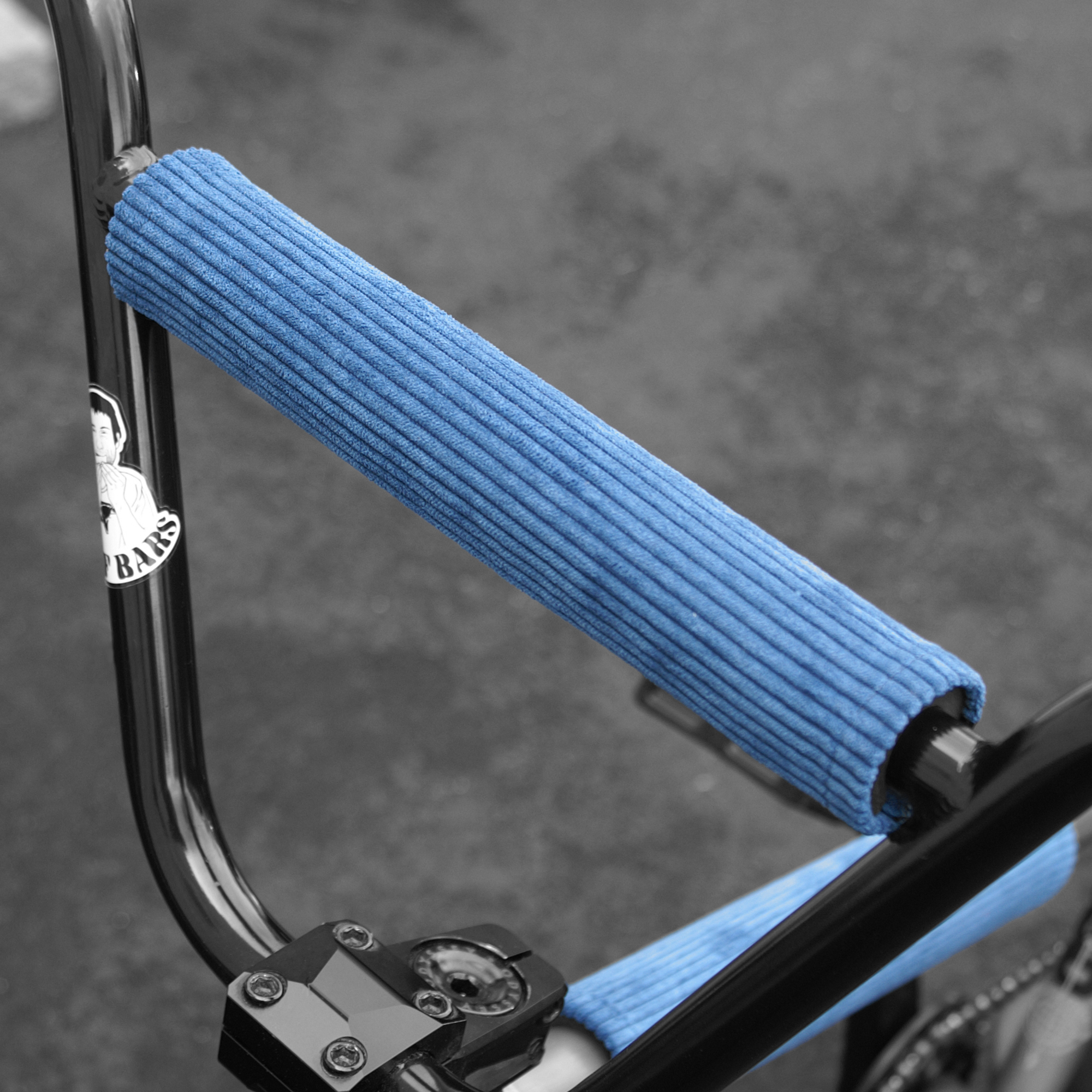Blue Corduroy CROSSBAR PAD