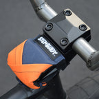 Eeshond DOJO stembuddy Goku on bike