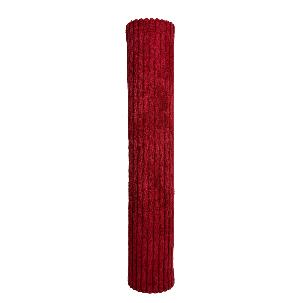 Red CORDUROY TOP TUBE PAD