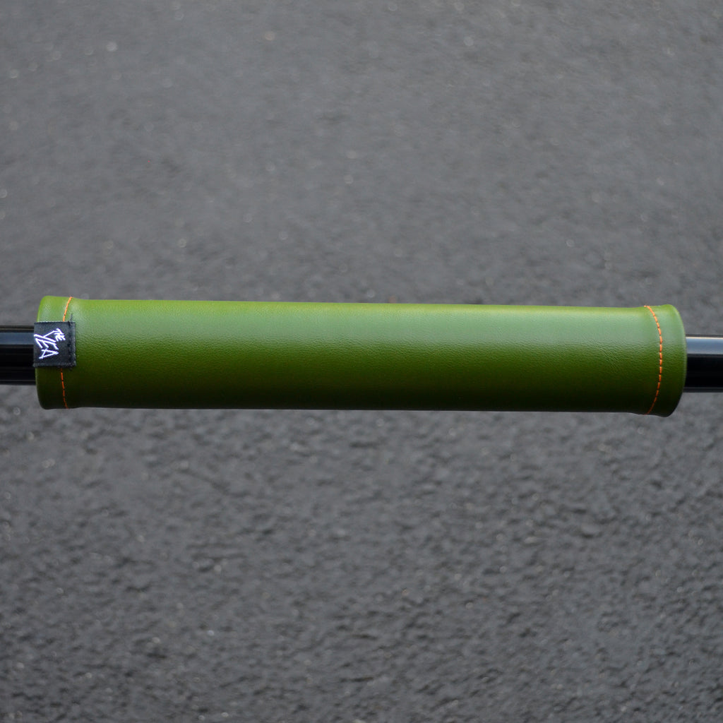 Cactus Green Leather CROSSBAR PAD