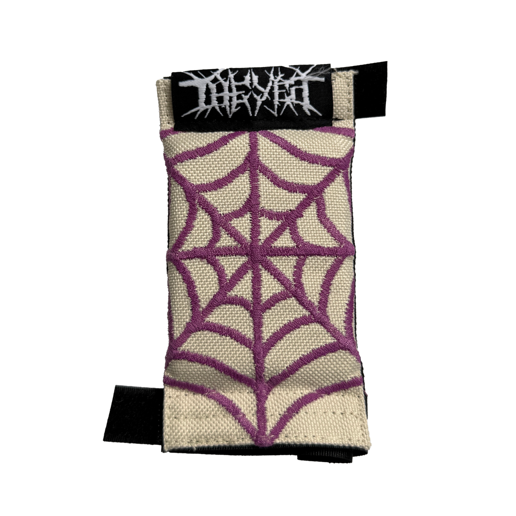 grape on off-white Spiderweb STEMBUDDY™