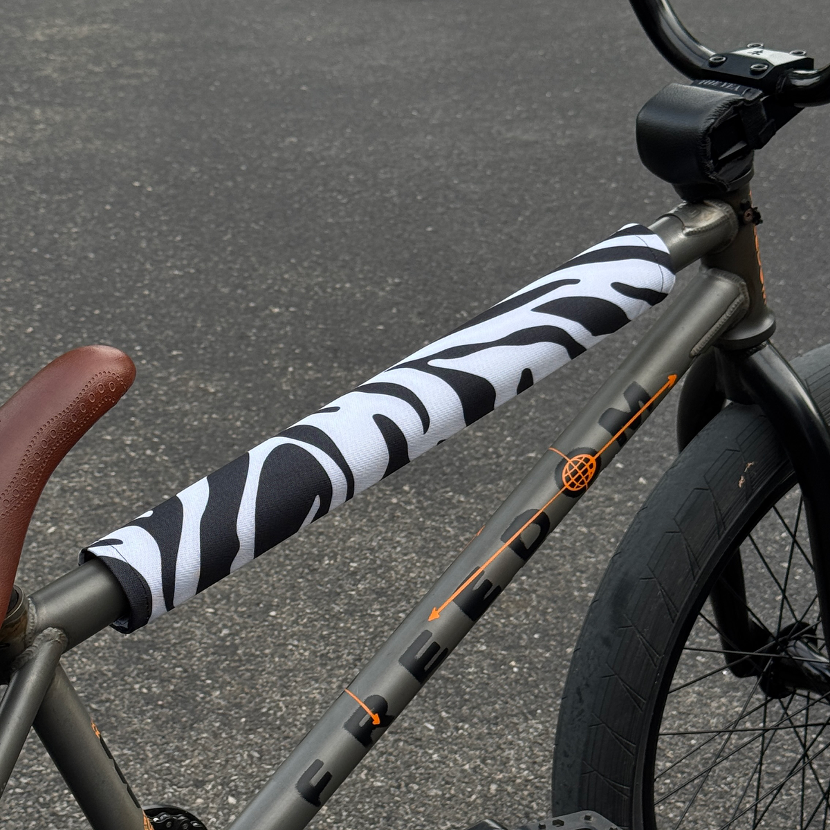 Zebra TOP TUBE PAD