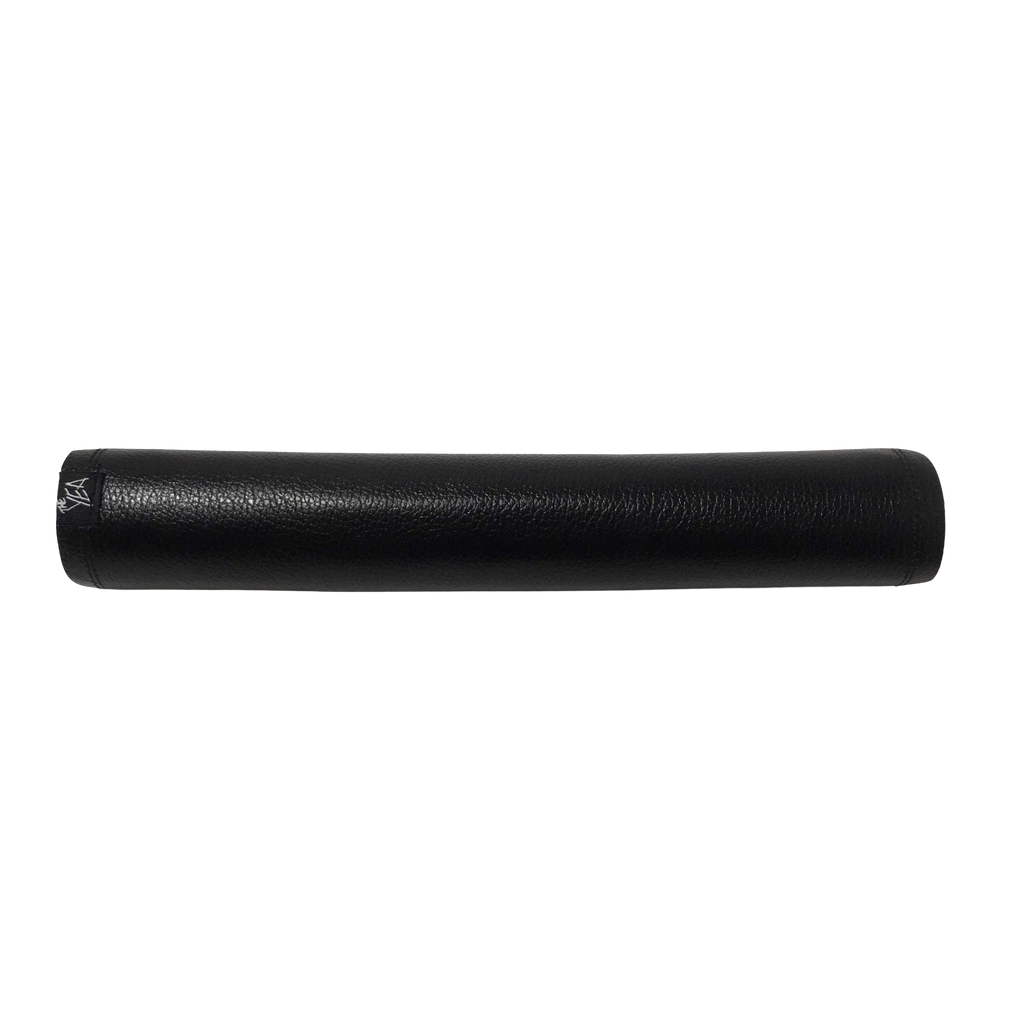 BLACK LEATHER CROSSBAR PAD