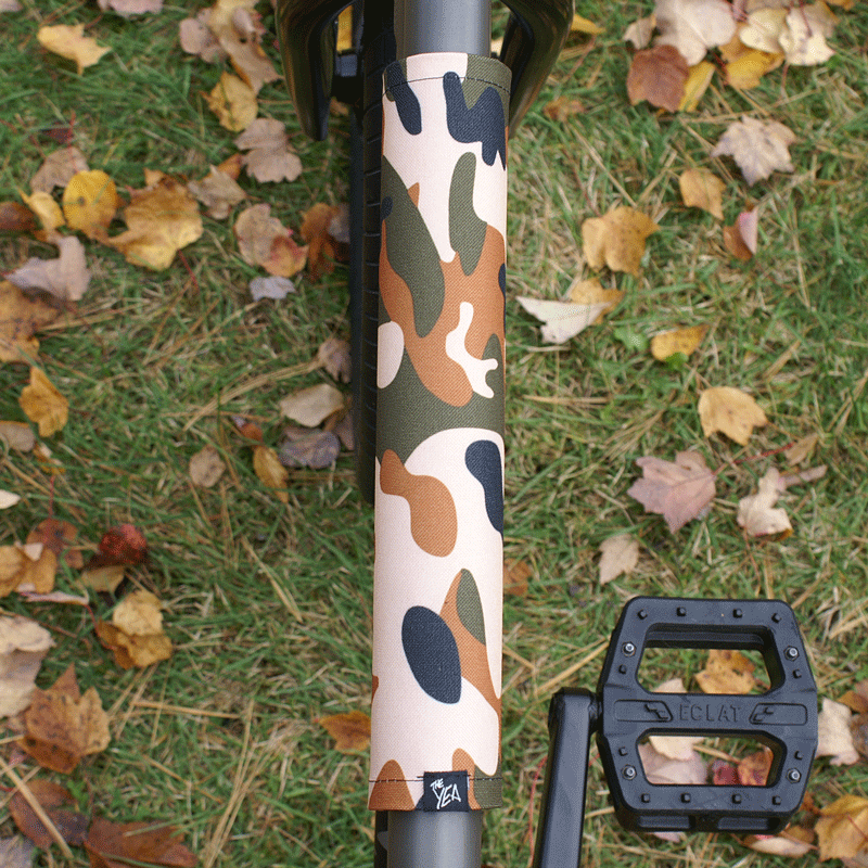 LAND CAMO TOP TUBE PAD