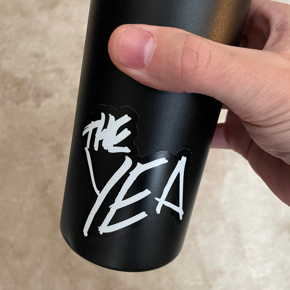 Script Logo Sticker