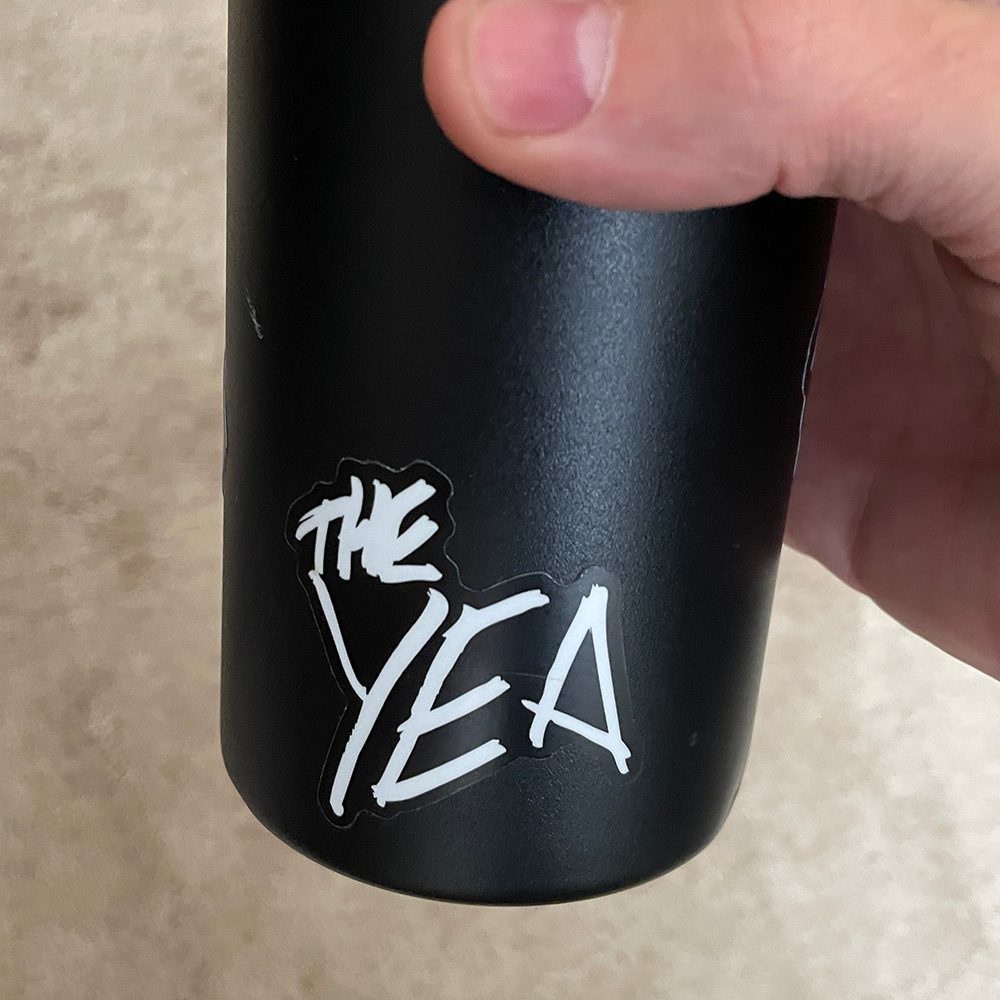 Script Logo Sticker